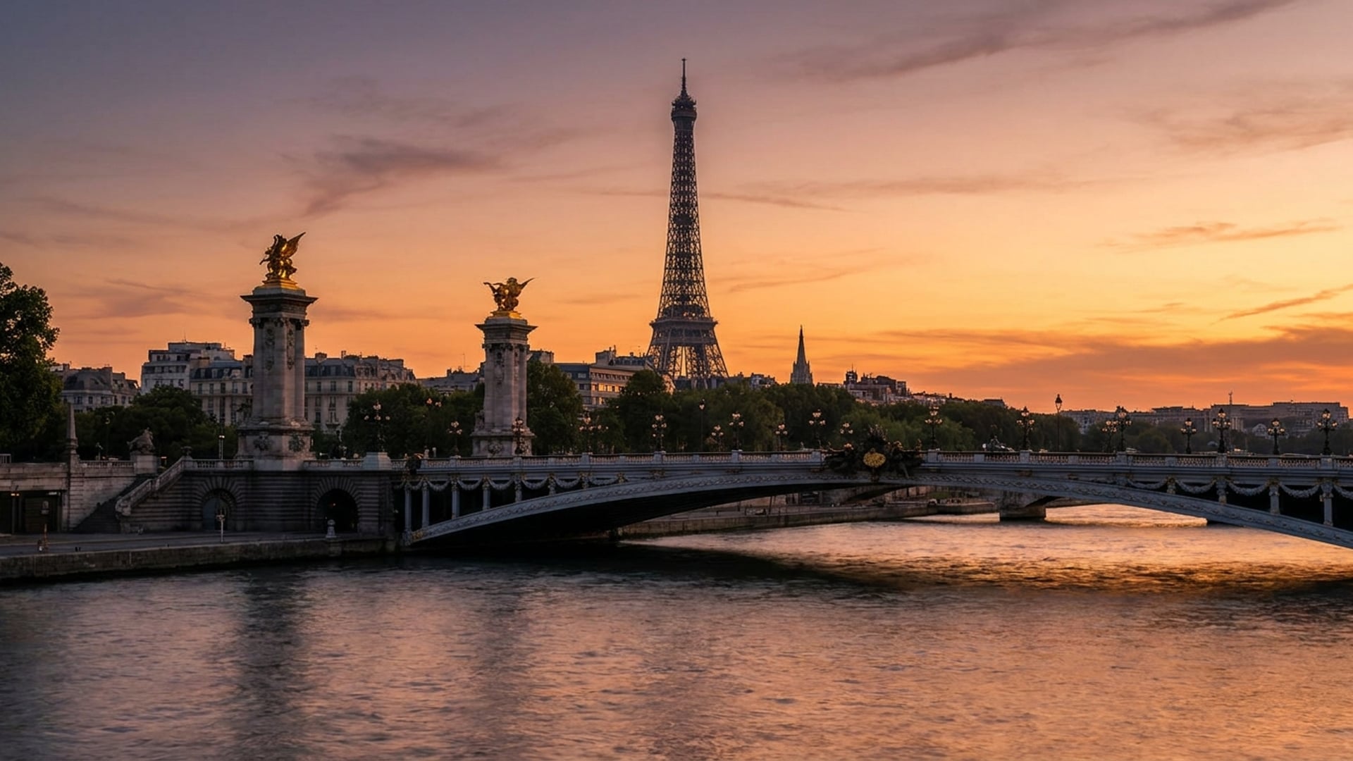 Eiffel Tower in Paris, France
